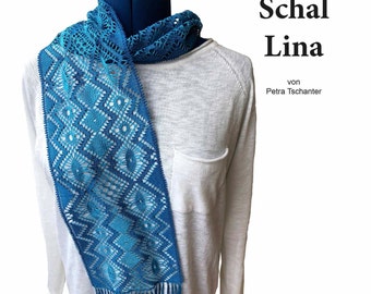 Instructions pour l'écharpe en dentelle aux fuseaux Lina