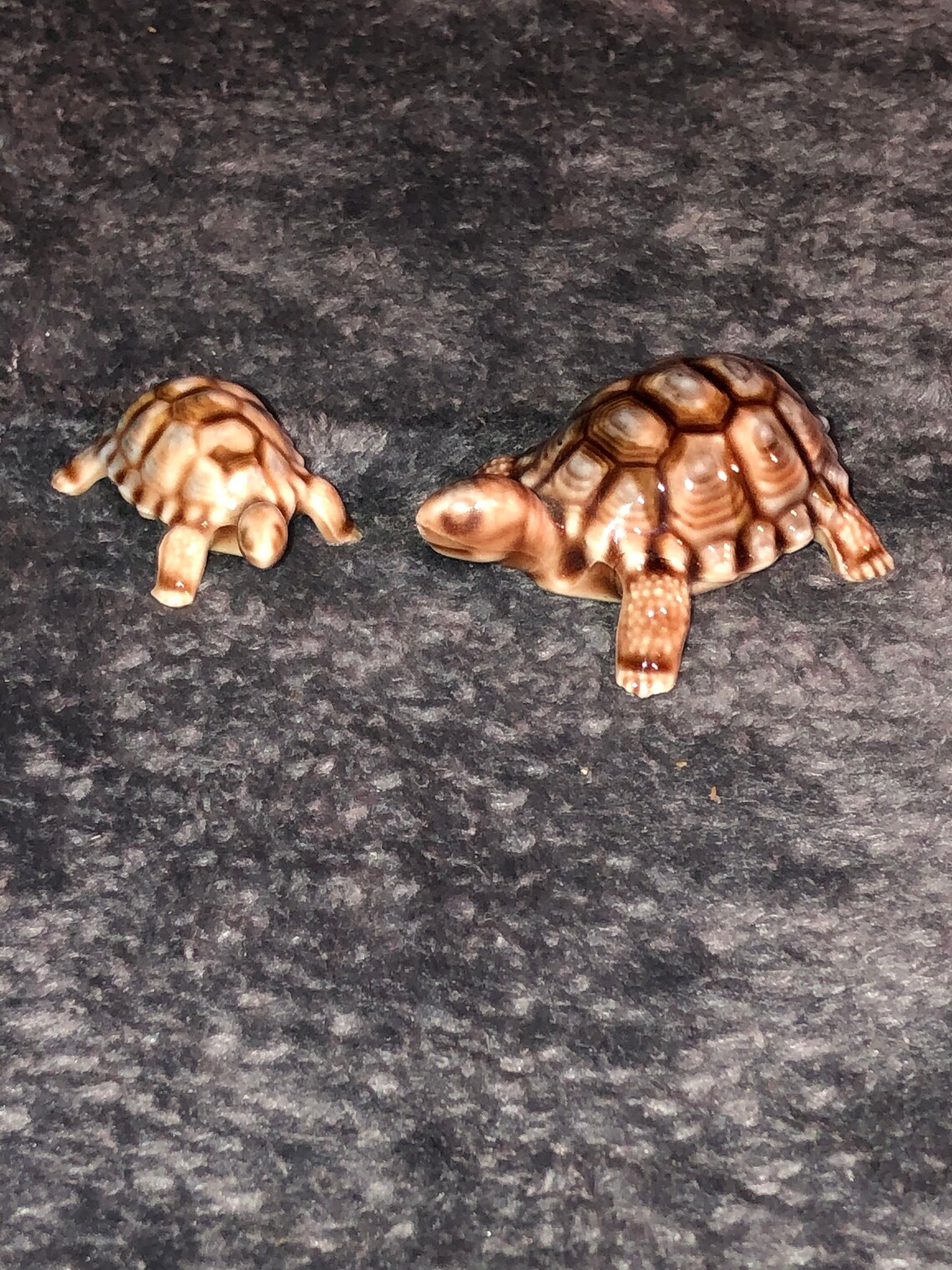 Vintage Wade England Porcelain Turtle Set | Etsy