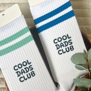 Cool Dads Club, Socken mit coolem Spruch, bedruckte Socken, Socken für coole Papas