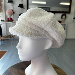 Women&#39;s newsboy cap, oversized newsboy cap, newsboy hat, women&#39;s loose-fitting hat, warm winter hat