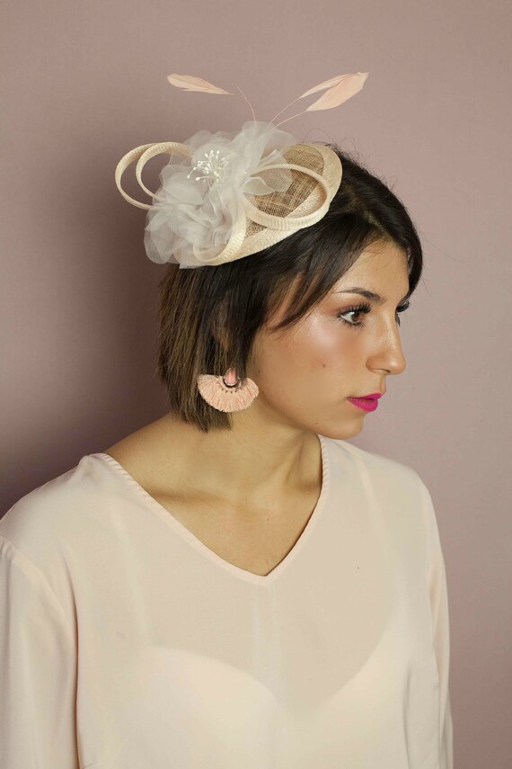 wedding hair hat