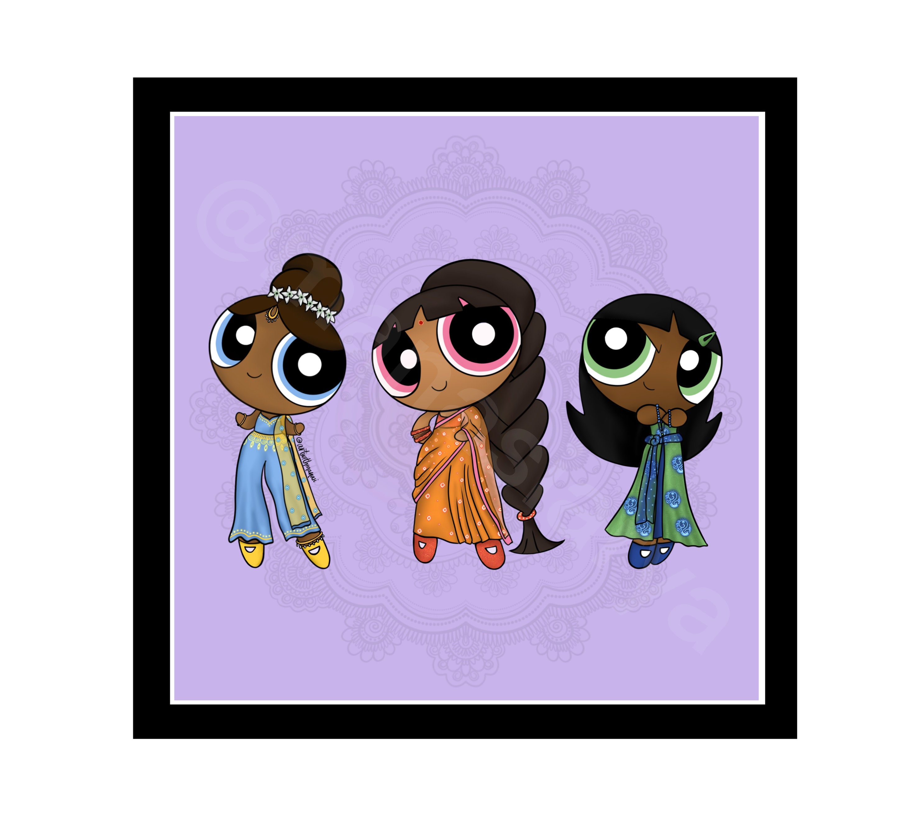 desi powerpuff girls print bubbles buttercup blossom desi etsy ireland