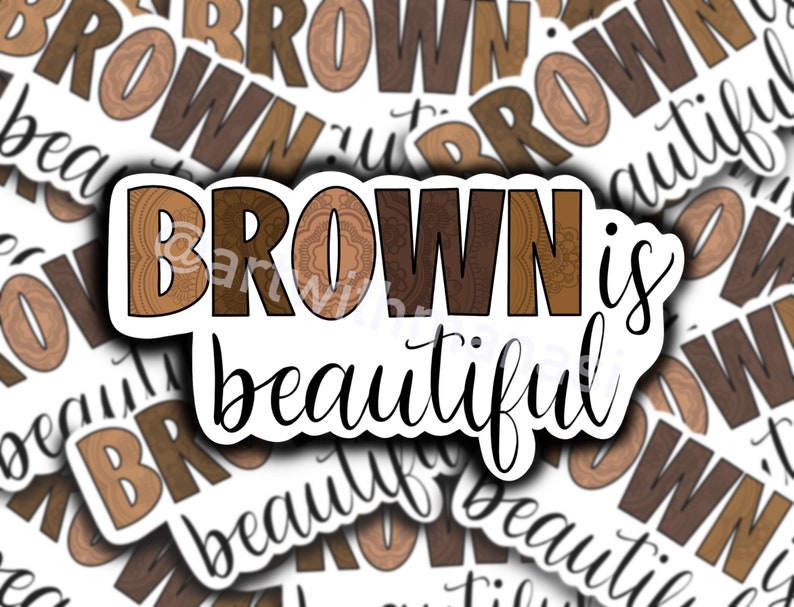 Brown is Beautiful Sticker Pack Etsy