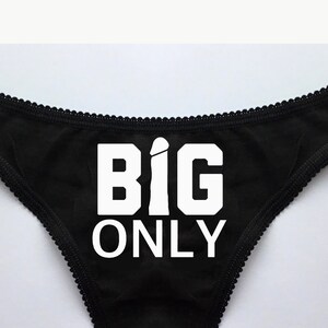 Hotwife Big Cocks Only Thong - Etsy