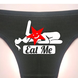 Baseball Teeth Tongue Printed Strap T-Back Thong G-String Sexy Underwear  for Women, Sports & Outdoors -  Canada