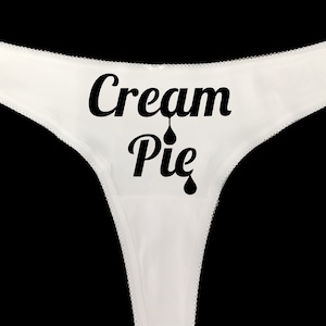 Cream Pie White Panties