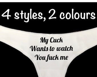 HotWife My Cuck Wants To Watch Pants