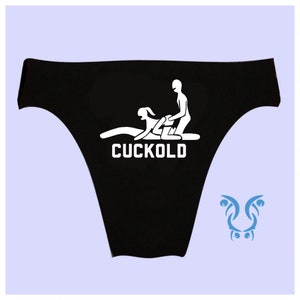 Cuckold waits to be fed men’s cotton briefs