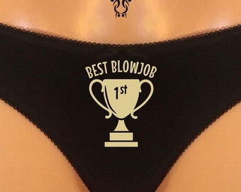 Womens Cotton Thong, The winner takes it all