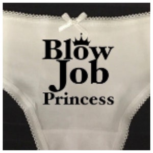 White HotWife Thong