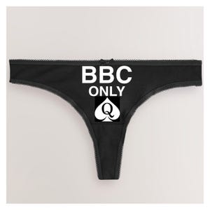 BBC ONLY Cotton Thong. Because you knows what you want
