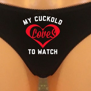 My cuckold loves to watch Thong