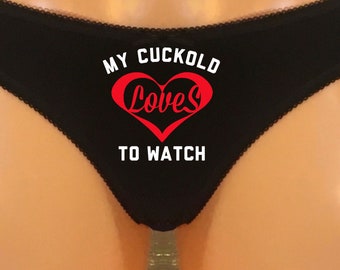 My cuckold loves to watch Thong