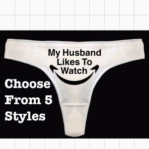 My Husband Likes To Watch, White Hotwife Clothing