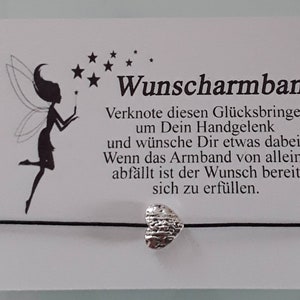 DIY Wunscharmband Make a wish Wünsch Dir was Armband Herz Geschenk Gastgeschenk Herz Muster