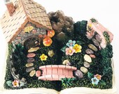 Fairy Garden Book, Fairy Garden Miniature House, Terrarium Garden, DIY Fairy Gardens, Fairy Garden Decorations, House Warming Gifts