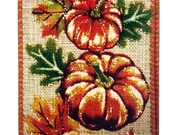 Craig Bachman Fall Pumpkin Ribbon, Wreath Supplies, Craft Supplies, DIY, Wired Ribbon, Fall Ribbon, Premium Quality Ribbon