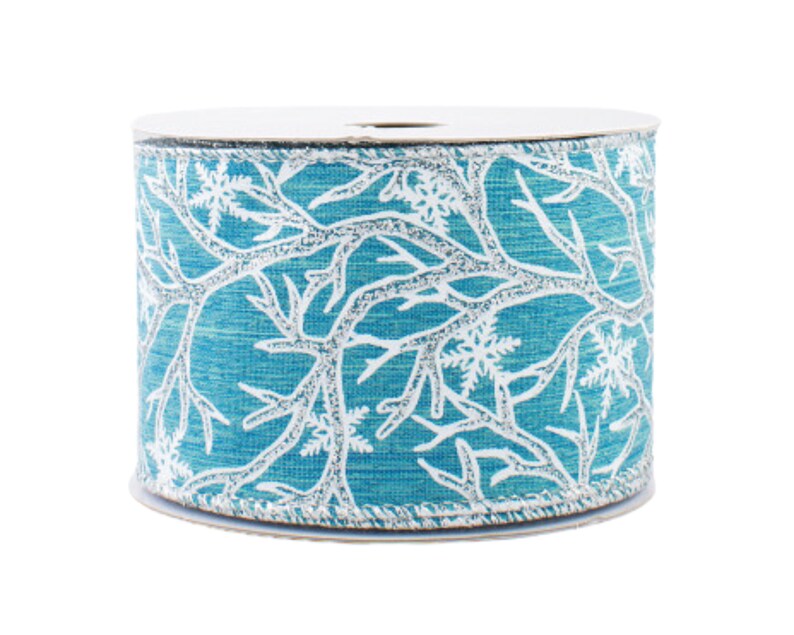Wreath Supplies Branches Metallic Satin Ribbon Wired Ribbon Craft Supplies DIY