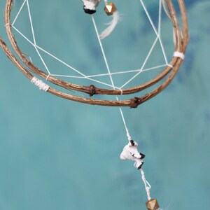 Boho Traumfänger Ostsee Ø 17cm Dreamcatcher Bild 2