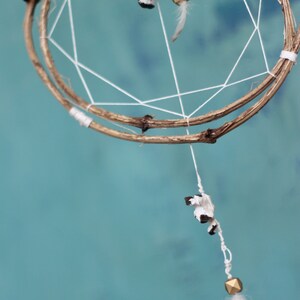 Boho Traumfänger Ostsee Ø 17cm Dreamcatcher Bild 5