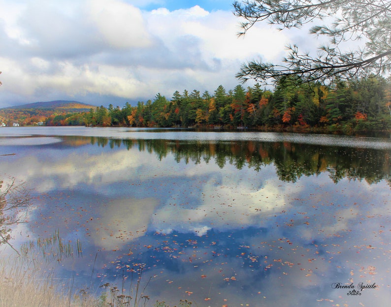 Minnehonk Lake, Mount Vernon, Maine Etsy