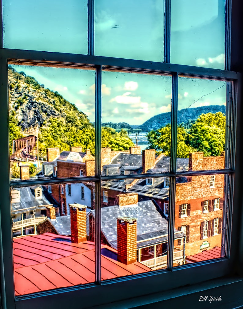 Harpers Ferry Viewpoint Etsy