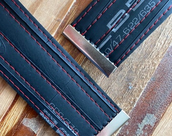 Upcycled belt made from bicycle inner tubes