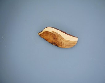 Wooden jewelry Min i hair clip