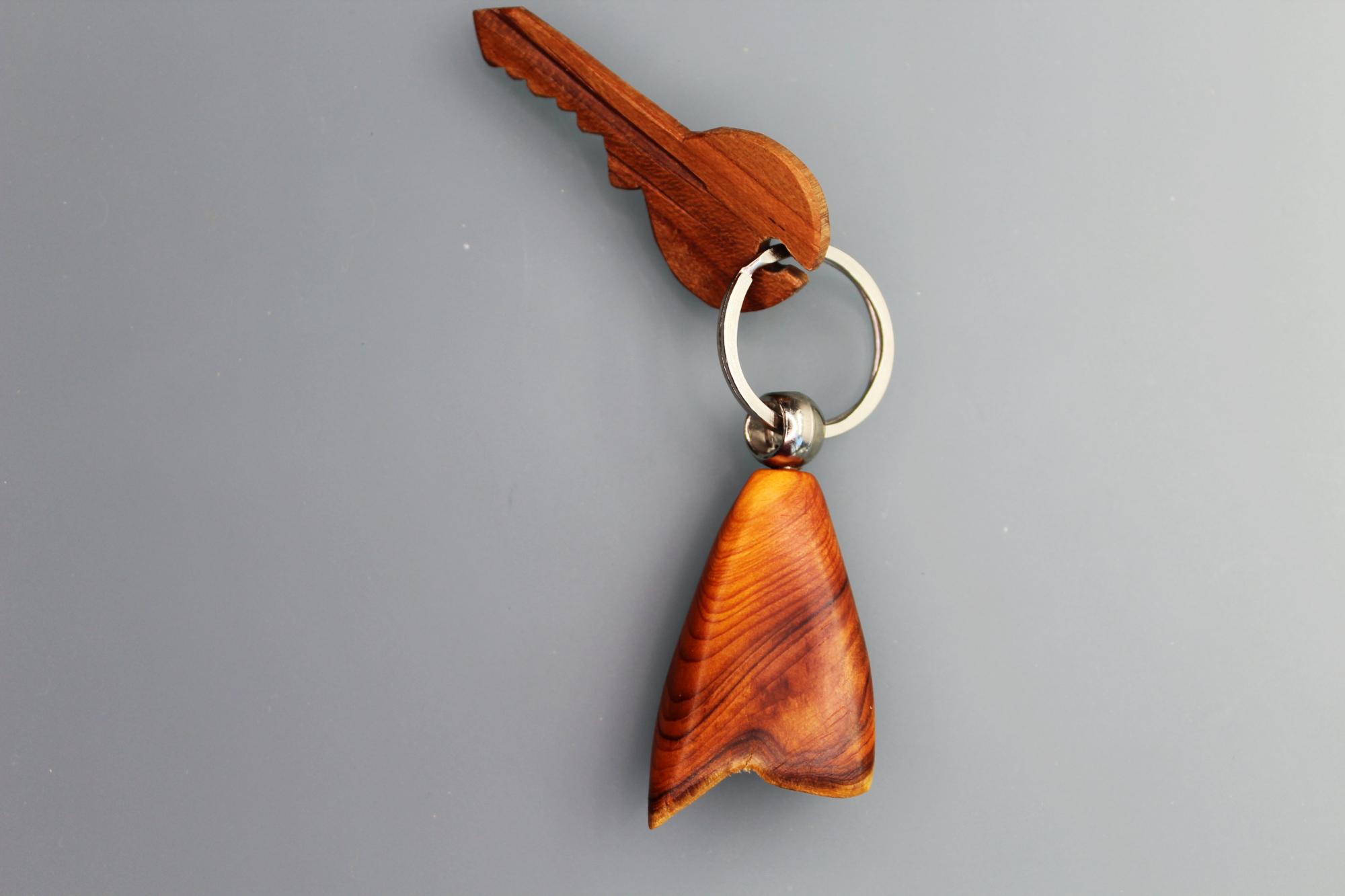Wooden Key Ring, Item No. 0801 - Etsy