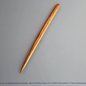 Wooden hair stick, item no. 0305