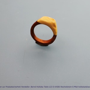 Anello portagioie in legno, articolo n. 0902