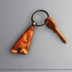 Wooden keychain Art.No.0801
