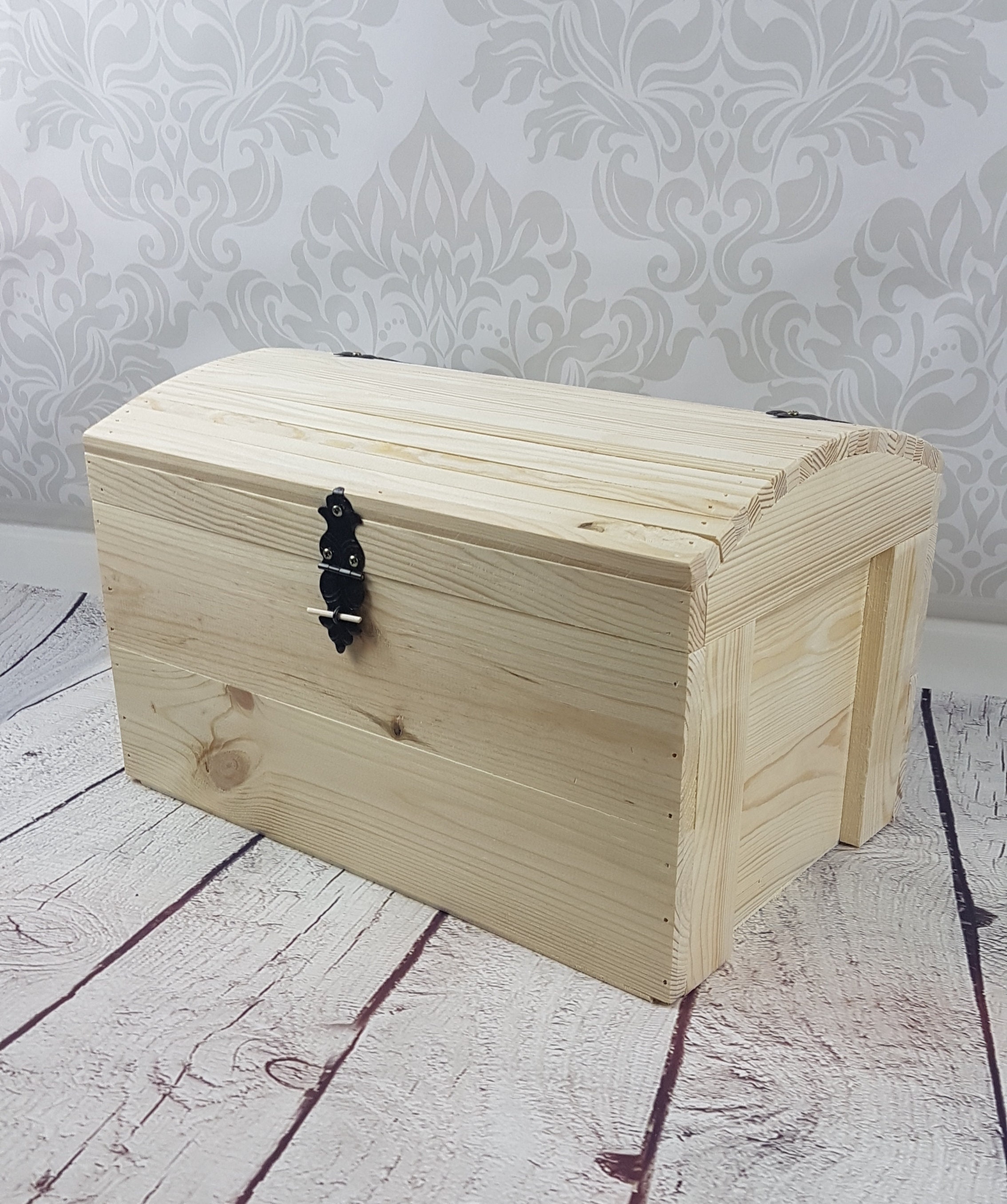 Treasure Chest natural Look Wine Box Pirate Box Treasure | Etsy Australia Etsy