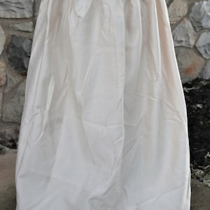 18th Century Petticoat, Pleated Petticoat, Outlander Inspired Petticoat