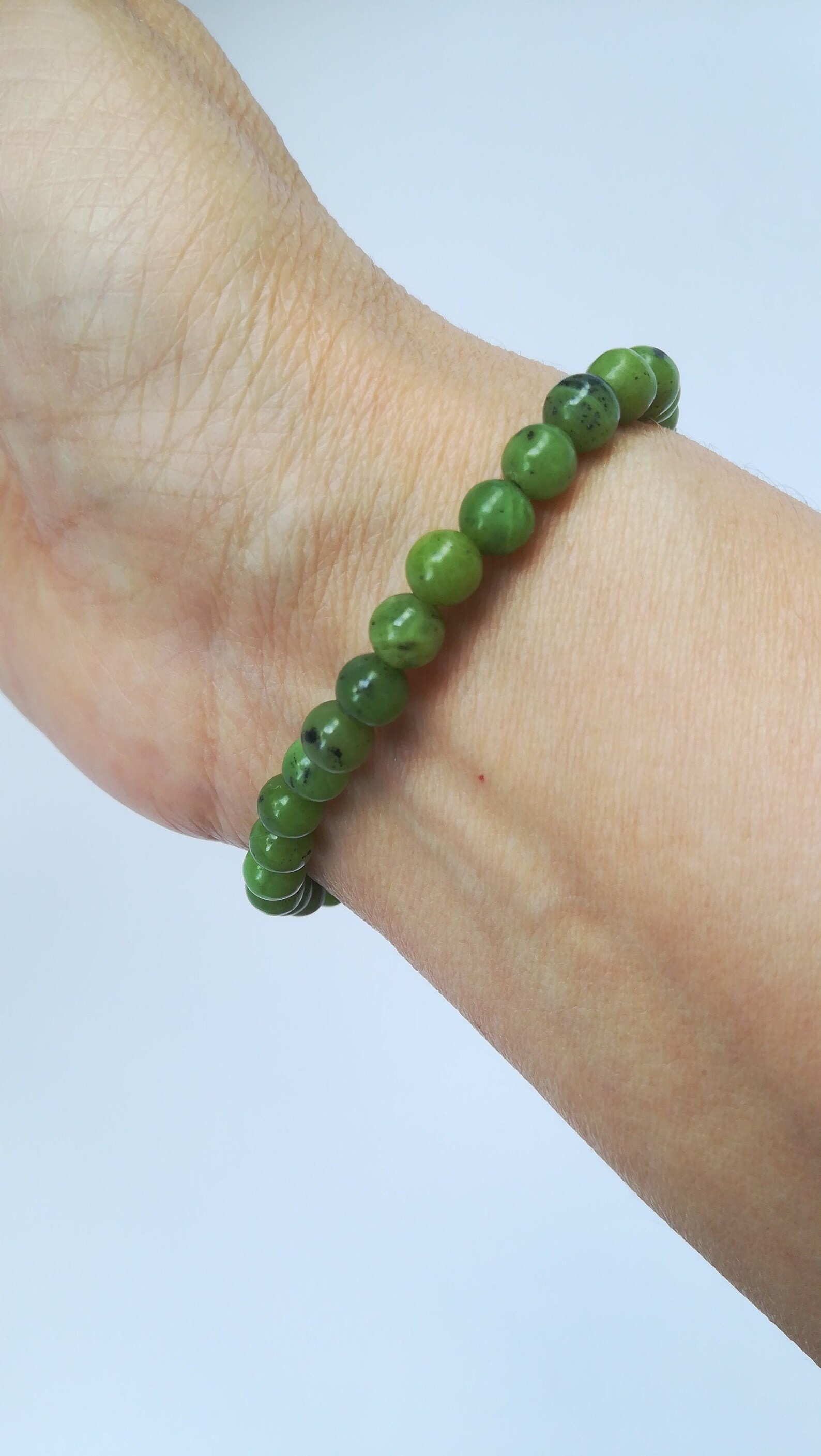 Bracelet Elastique Mayotte Vert Bronze Irisé - DORIANE BIJOUX