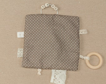 crackling cloth "brown"