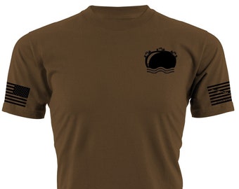 Navy Pride MN Shirt | MN Rate & Flags Only | Navy Pride Shirt | Authentic US Navy Minemen Apparel | Ideal Military Gift
