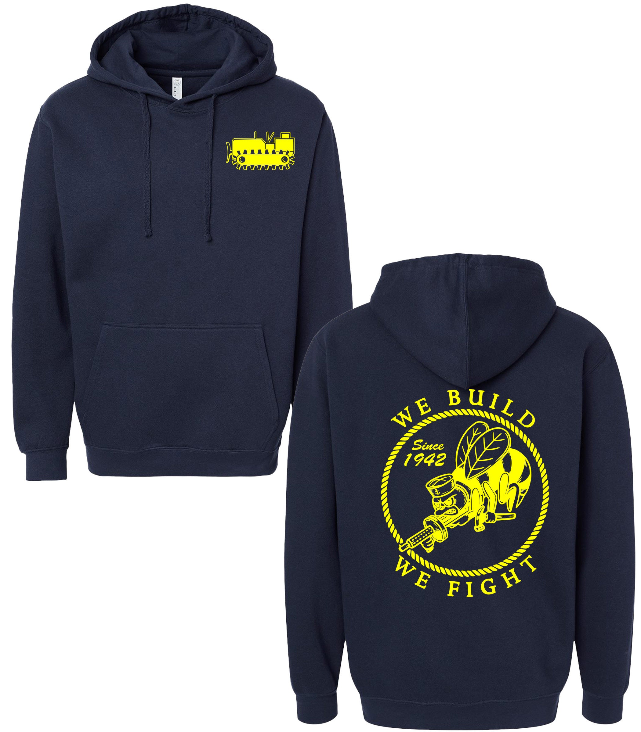 US Navy Equipment Operator Hoodie | EO Seabee Pride Hoodie US Navy Equipment Operator Hoodie | EO Seabee Pride Hoodie