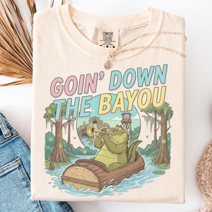 Goin' Down The Bayou Shirt, Tiana's Bayou Adventure T-Shirt, Magic Kingdom Ride Sweatshirt, Princess and the Frog Tee, Disney Vacation