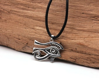 Leather necklace men's necklace, gift for men, necklace men's jewelry pendant Vikings Celtic Nordic men's jewelry leather jewelry