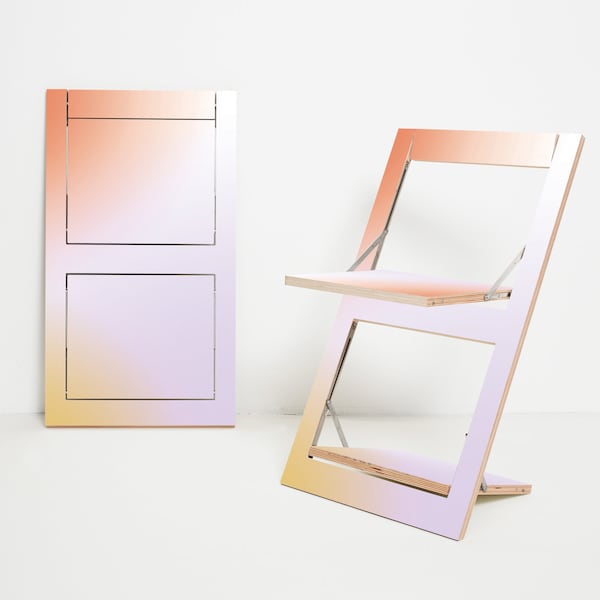 Fläpps folding chair - Sunrise