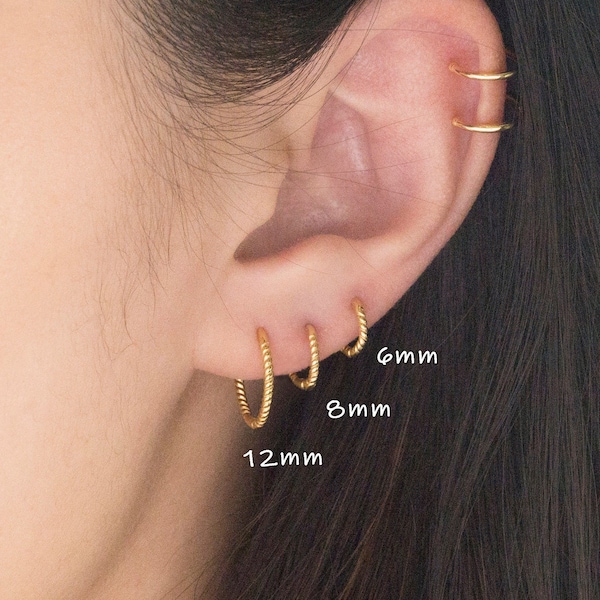 Second Hole Earrings Etsy