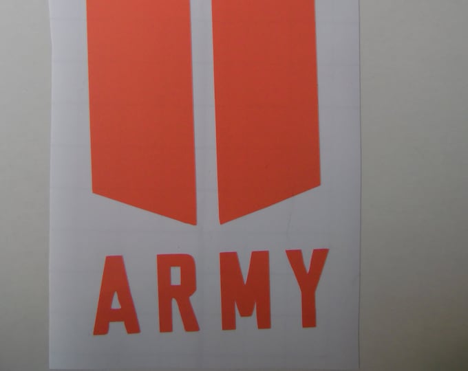 BTS ARMY Shield Decal