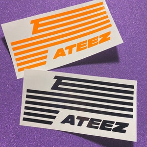 Ateez Flag Decal