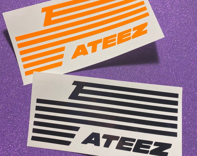 Ateez Flag Decal