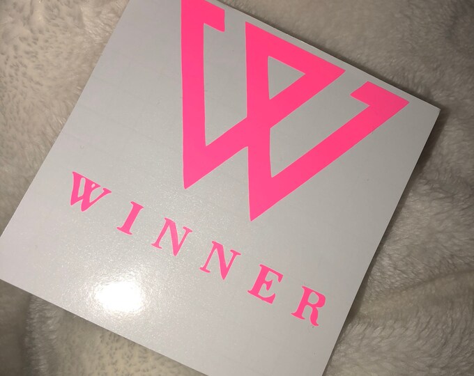 Winner Logo Decal