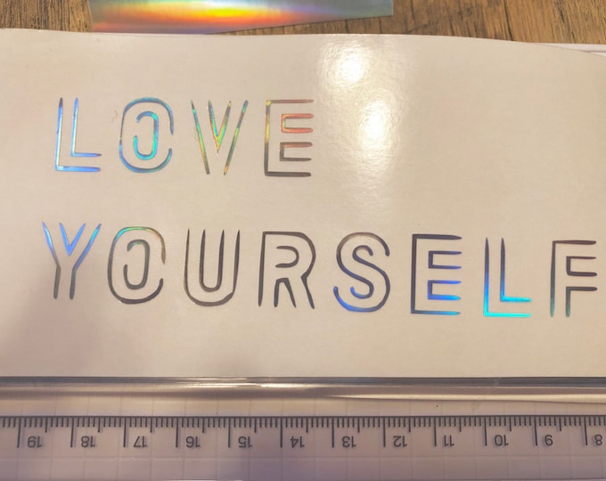 LIMITED EDITION - BTS Love Yourself Decal