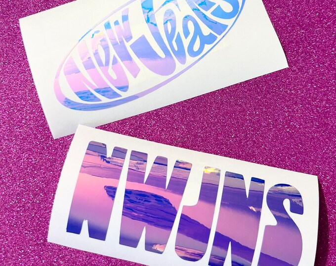 NewJeans Logo Decals