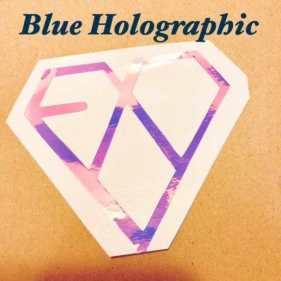 Exo XOXO Heart Logo Decal - Etsy