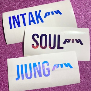 P1Harmony Lightstick Decals